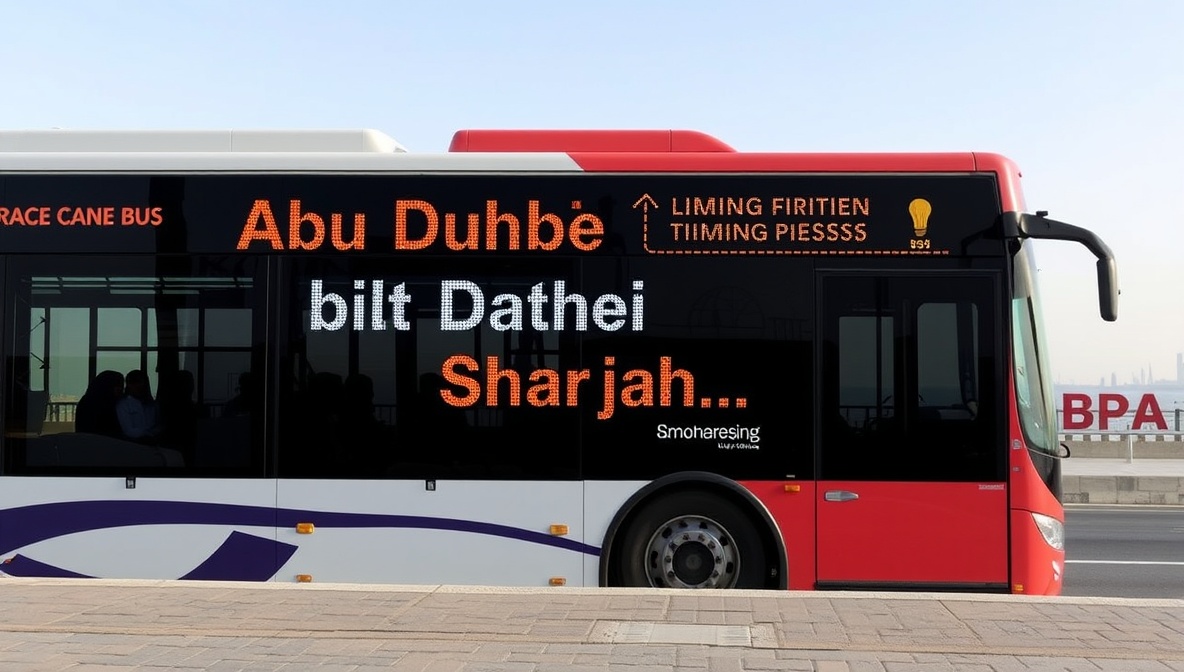 abu dhabi to sharjah bus timing